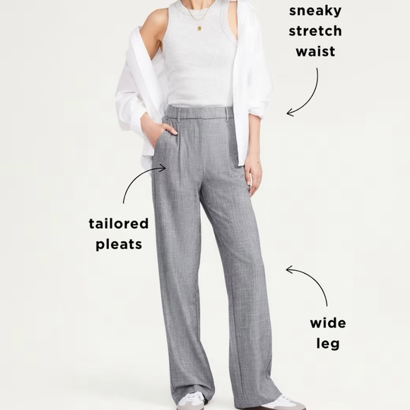 Old Navy NWT M Extra High-Waisted Taylor Wide-Leg Trouser Pants - Picture 4 of 8